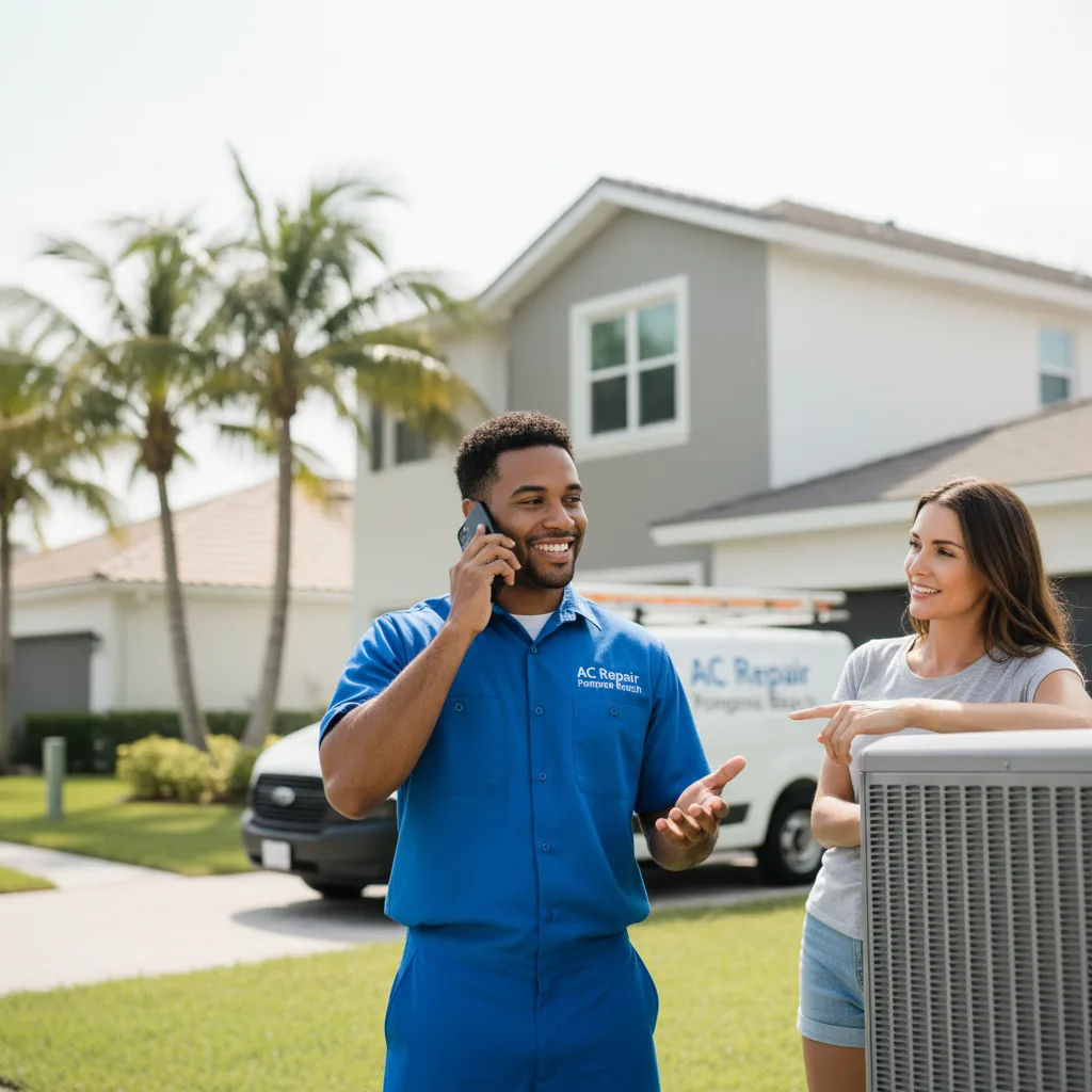 AC Repair Pompano Beach customer support in Remus